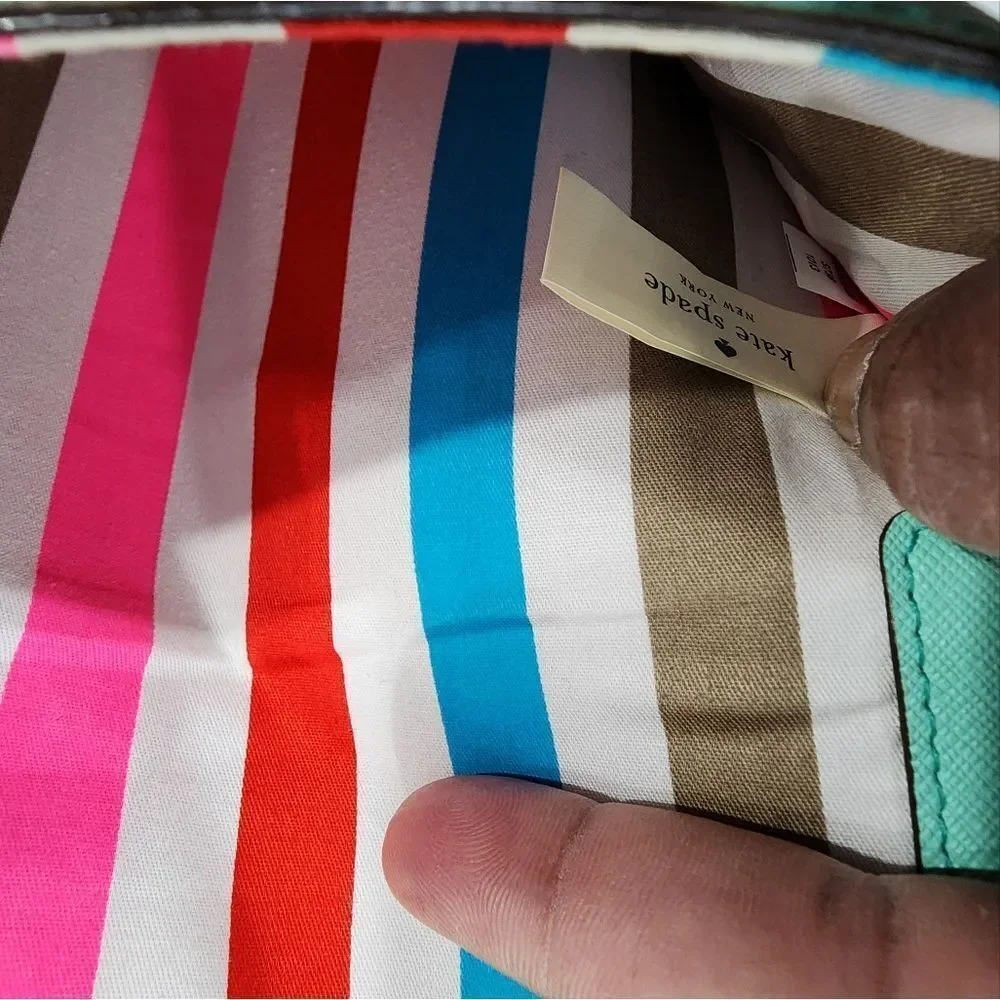 CCO🐢 KATE SPADE NEW YORK Leather Clutch Cute!!